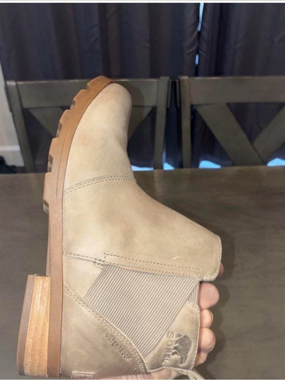 Sorel size 6 Women's Chelsea Ankle Boots - Light Taupe - Picture 4 of 5